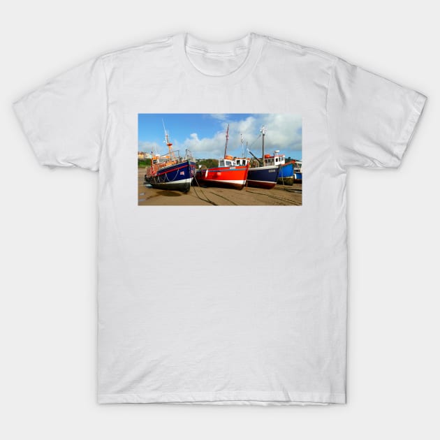 Tenby, Wales T-Shirt by Chris Petty